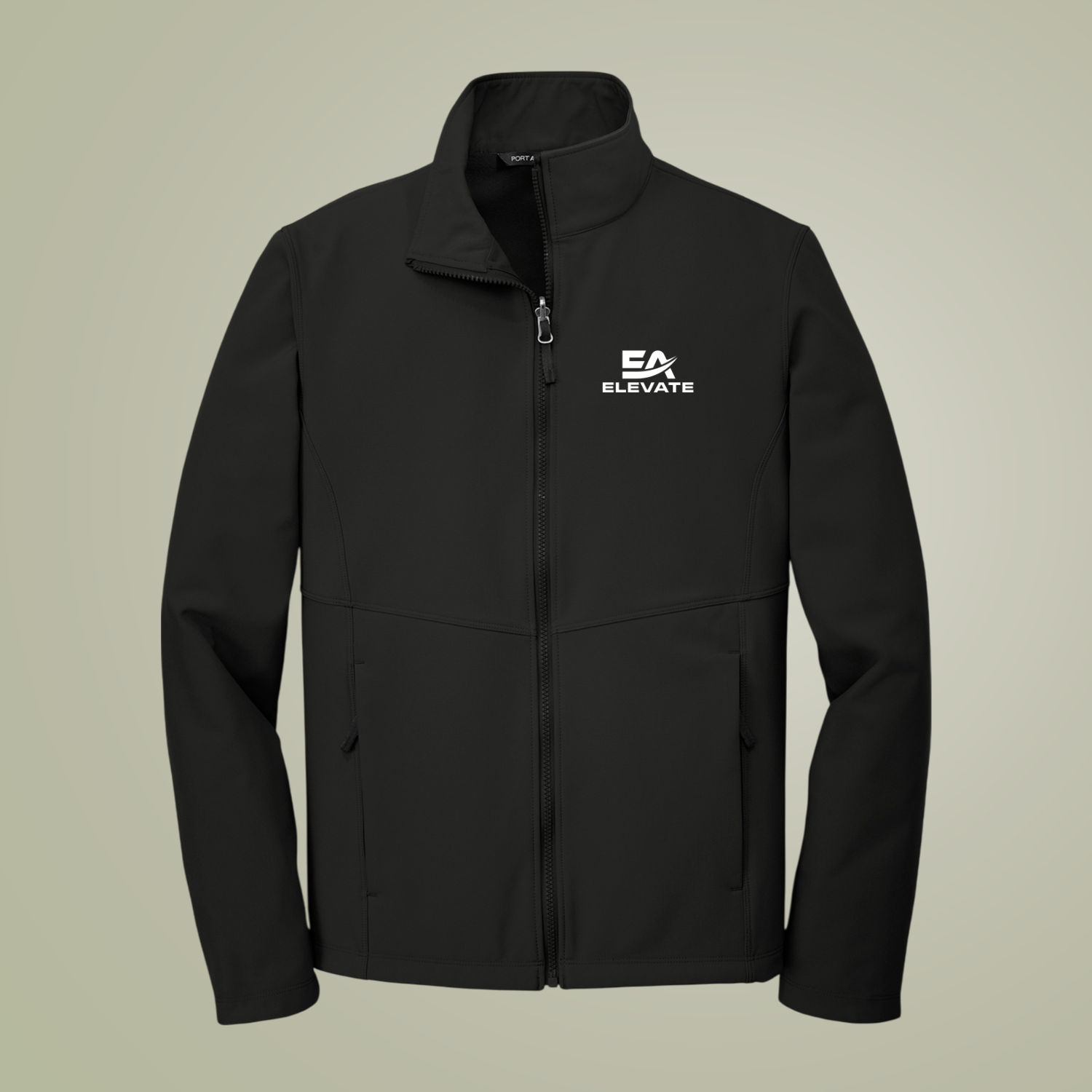 Men's Soft Shell Jacket, Stylish Outerwear, Embroidered Windbreaker, Outdoor Gear, Perfect for Casual Wear